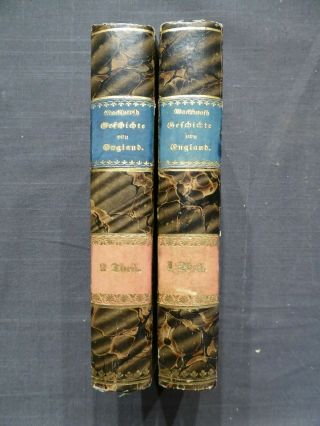 Sir James Mackintosh,  Geschichte Von England,  2 Bände Hamburg 1831 Campe
