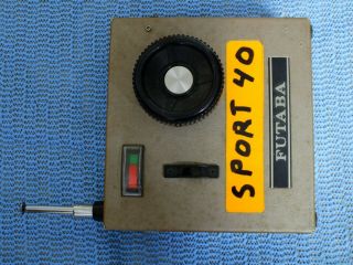 Ec.  Futaba Fp - T 2f Vintage Remote Control Receiver Transmitter Controller