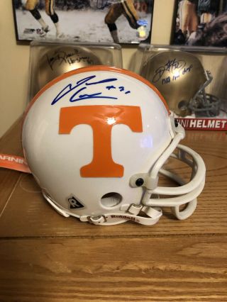 Jamal Lewis Signed Tennessee Volunteers Mini Helmet Jsa