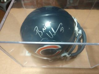 Brian Urlacher Signed Chicago Bears Nfl Riddell Mini Helmet