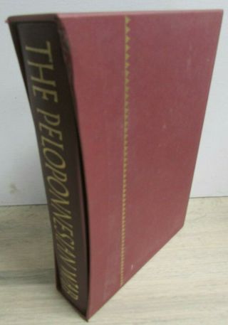 Folio Society 1994 The History Of The Peloponnesian War - Thucydides ¼ Leather