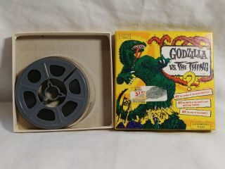 Vintage Godzilla Vs The Thing 8mm 8 Movie