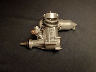 Vintage Os Max Fp 20 R/c Model Airplane Engine With Muffler