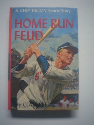 Chip Hilton 22 Home Run Feud Clair Bee 1964 G&d Picture Cover