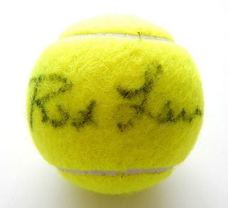 Rod Laver Signed Slazenger Wimbledon Tennis Ball Auto Autograph Fanatics 37602