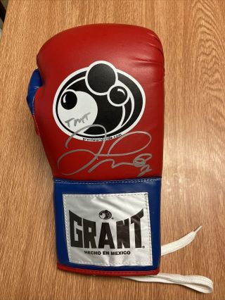 Floyd Mayweather Jr Signed Autographed Grant Boxing Glove Tmt Tbe