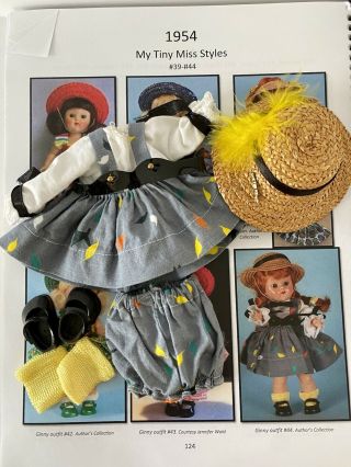 Vintage 1954 Vogue Ginny Doll 44 My Tiny Miss Outfit 2