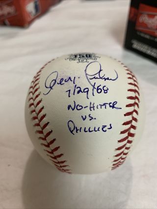 George Culver Cincinnati Reds No Hitter 7/29/68 Vs Phillies Signed 150th Ball