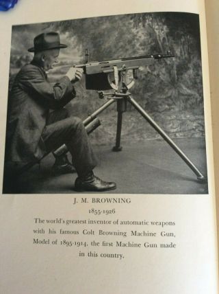 Gun Book Automatic Arms Johnson Haven 1944 Browning Rifles Military Machine Gun 3