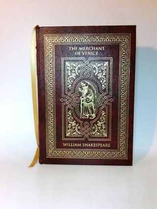Merchant Of Venice Easton Press Complete William Shakespeare Leather Gilt