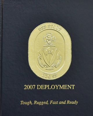 Uss Stout (ddg 55) 2007 Deployment Cruisebook