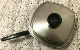 Vintage West Bent Aristo - Craft 2 Qt Square Saucepan 18 - 8 Stainless Steel W/ Lid