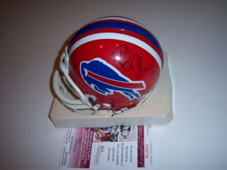 Rob Johnson Buffalo Bills Jsa/coa Signed Mini Helmet