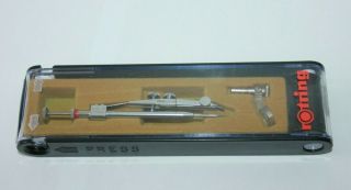 Vintage Rotring Drop Compass Made In Germany Collectable.