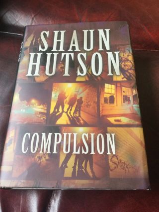 Compulsion Shaun Hutson First Edition Hand Signed