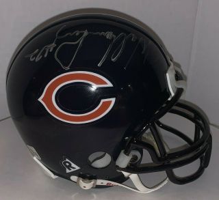 William Perry Autographed Signed Chicago Bears Mini Helmet Wcoa