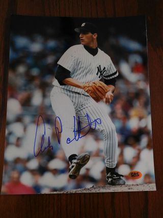 Andy Pettitte Signed Yankees 8 X 10 Photo,
