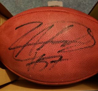 Nfl Authentic Game Ball Signed By Lorenzo Alexander,  Buffalo Bills Comes W/coa