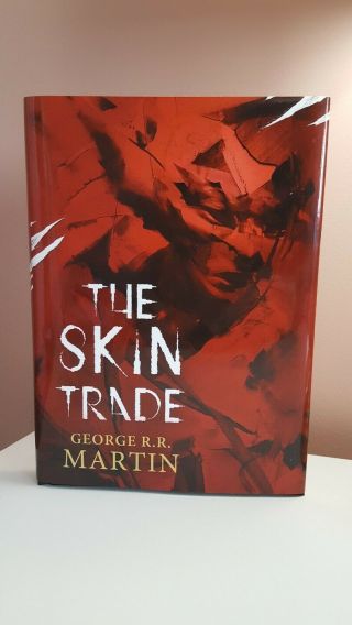 Signed George R.  R.  Martin The Skin Trade Hb 1st Edition Game Of Thrones Author