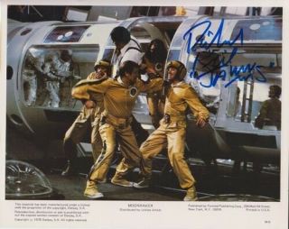 Richard Kiel (,) 007 James Bond Vintage 1979 Lobby Card Signed Autograph By Jaws