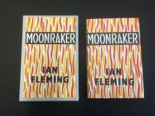 Ian Fleming James Bond Facsimile First Edition Moonraker In Slipcase