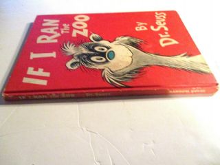 Dr.  Seuss.  If I Ran the Zoo.  1st ed 2nd prnt ' g 1950 Illustrated 2