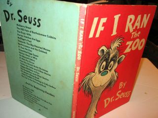 Dr.  Seuss.  If I Ran the Zoo.  1st ed 2nd prnt ' g 1950 Illustrated 3