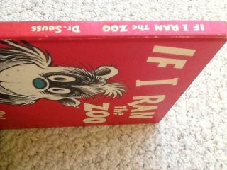 IF I RAN THE ZOO by DR.  SUESS 1950 first edition early printing 2