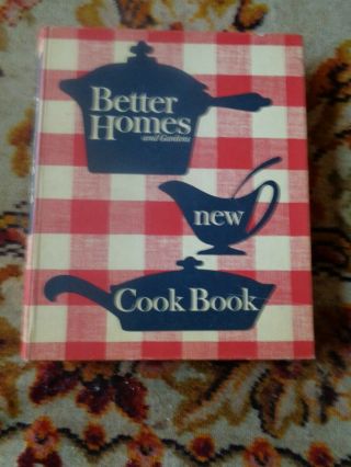Vintage Better Homes And Gardens Cookbook Second Printing 1965 Ring Bound
