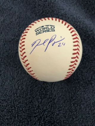 David Price Signed Autographed Oml 2018 World Series Baseball Fanatics Red Sox