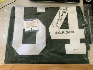 Jerry Kramer Autographed Green Bay Packers Jersey (from Leaf 2018 Product)
