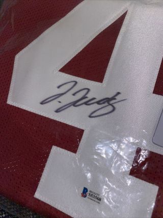 Jerry Jeudy Autographed Alabama Crimson Tide Jersey Rookie Auto Denver Broncos 3