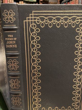Easton Press: John Donne Poems: Holy Sonnets: Elegies: English Clergyman