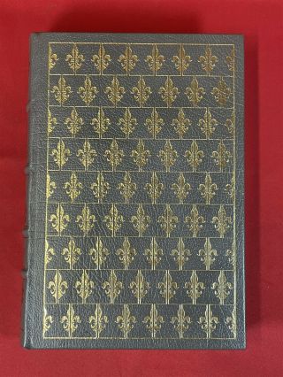 Vintage Easton Press Leather Bound Book - The Three Musketeers - Dumas