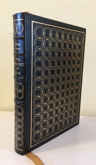 Easton Press,  The Descent Of Man - Collectors Edition,  Leather Bound,  22kt