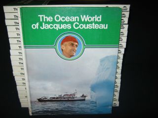 The Ocean World Of Jacques Cousteau - First Edition 1973 Complete Set 1 - 20 Volumes