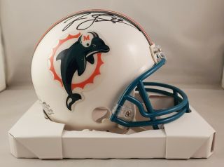 Jason Taylor Autographed Signed Mini Helmet Miami Dolphins Jsa