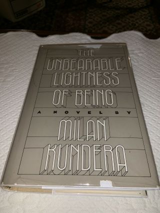 1st / 1st The Unbearable Lightness Of Being - Milan Kundera - Hc Dj Protected