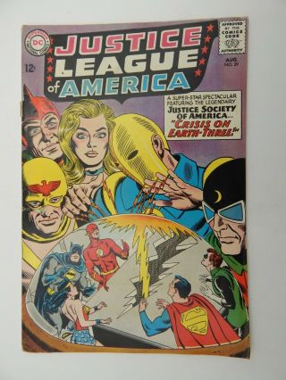 Vintage Dc Comics Justice League Of America 29 1964
