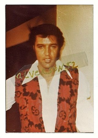 Elvis Presley Vintage Candid Photograph - Los Angeles,  Ca - July 28,  1970