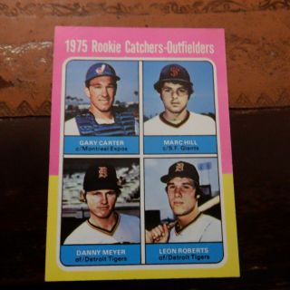 Vintage Baseball Card 1975 Topps Gary Carter 620 (hof) Rookie Card Nr - Mt