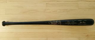 Steve Garvey Autographed/signed Louisville Slugger Black Baseball Bat
