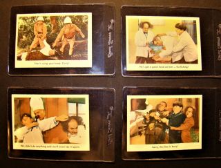 Vintage 1959 Fleer 3 Three Stooges Collector Cards Random Set Of 4