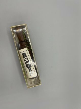 P S Olt Vintage 77 Goose Call With Box And Instructions