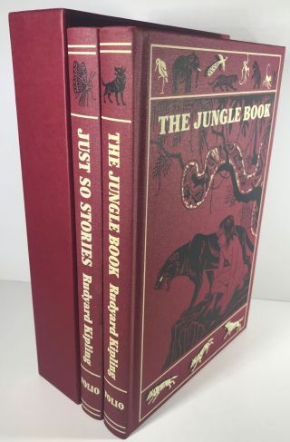 Rudyard Kipling / Folio Society The Jungle Book & Just So Stories 2003