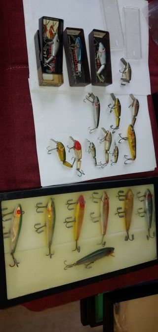 Vintage Fishing Lures L & S Minnow Lures
