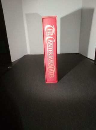 Folio Society The Canterbury Tales Geoffrey Chaucer With Slipcase