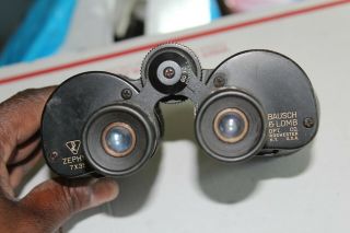 Vintage Bausch & Lomb 7 X 35 Zephyr Field Binoculars
