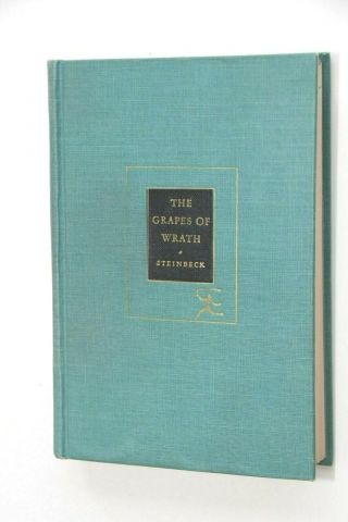 The Grapes Of Wrath John Steinbeck 1939 Hardcover,  Modern Library