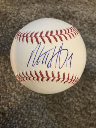 Mitch Haniger (seattle Mariners) Signed Official Mlb Baseball W/ Beckett
